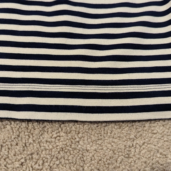 Madewell women's xs striped afternoon crew dress with pockets!! - Picture 7 of 11
